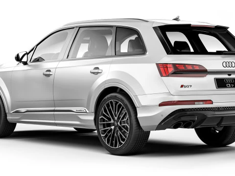 Audi SQ7 2025 3D Model