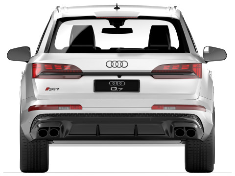 Audi SQ7 2025 3D Модель