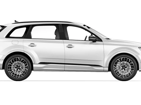 Audi SQ7 2025 3D Model