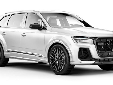 Audi SQ7 2025 3D Модель