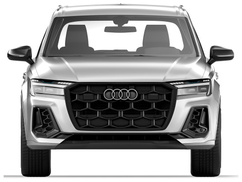 Audi SQ7 2025 3D Модель