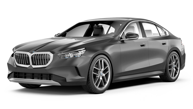 Car 5 Series G60 2024 Modelo 3D .c4d .max .obj .3ds .fbx .stl .blend