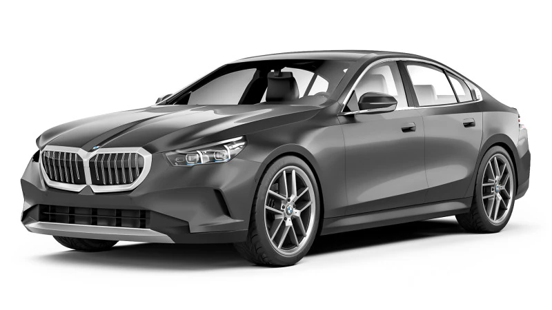 Car 5 Series G60 2024 3D Model .c4d .max .obj .3ds .fbx .stl .blend 