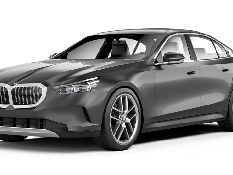 Car 5 Series G60 2024 3D Model