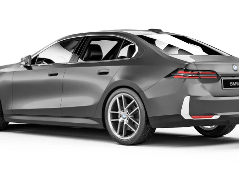 Car 5 Series G60 2024 3D Model