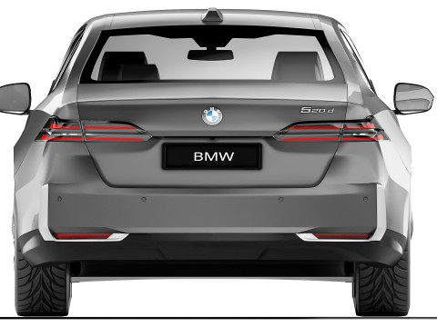 Car 5 Series G60 2024 Modelo 3D
