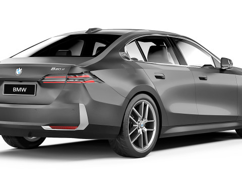Car 5 Series G60 2024 Modelo 3D