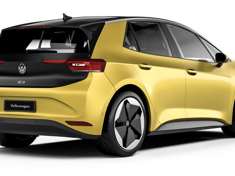 Volkswagen ID3 2024 3D Model