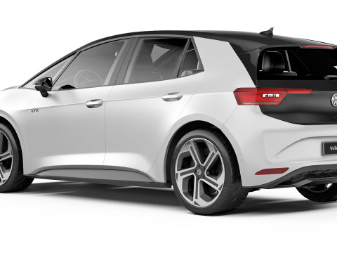 Volkswagen ID3 GTX 2025 3D 모델
