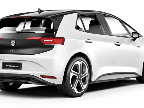 Volkswagen ID3 GTX 2025 3D 모델