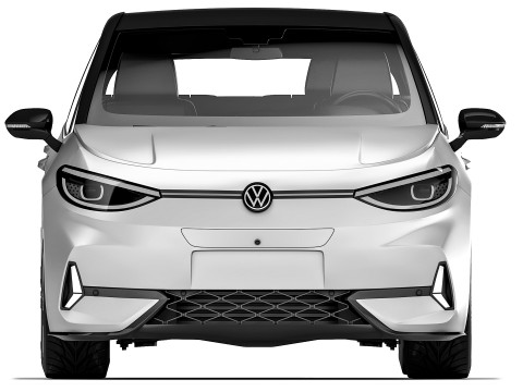 Volkswagen ID3 GTX 2025 3D 모델