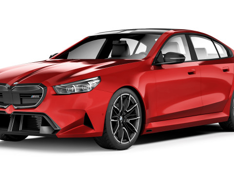 Sport car M5 G60 2025 3D Model