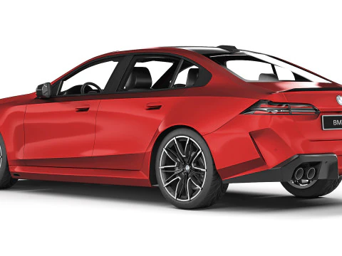 Sport car M5 G60 2025 3D Model