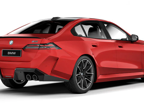 Sport car M5 G60 2025 3D Model