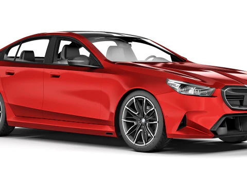 Sport car M5 G60 2025 3D Model