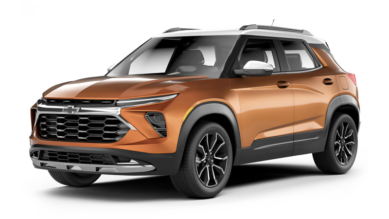 Chevrolet Trailblazer 2024 Model 3D .c4d .max .obj .3ds .fbx .stl .blend