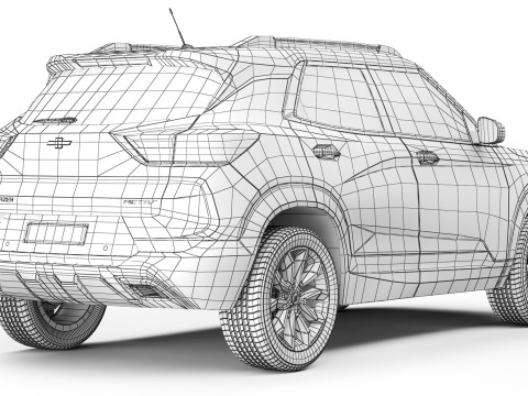 Chevrolet Trailblazer 2024 Model 3D