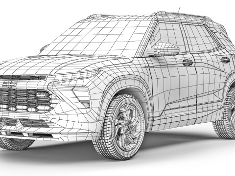 Chevrolet Trailblazer RS 2024 3D 模型