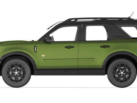 Bronco Sport 2025 Modelo 3D