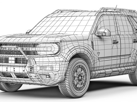 Bronco Sport 2025 Modelo 3D