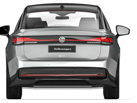 Volkswagen ID7 2024 3D Model