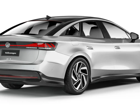 Volkswagen ID7 2024 3D Model