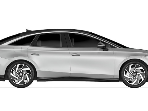 Volkswagen ID7 2024 Modelo 3D