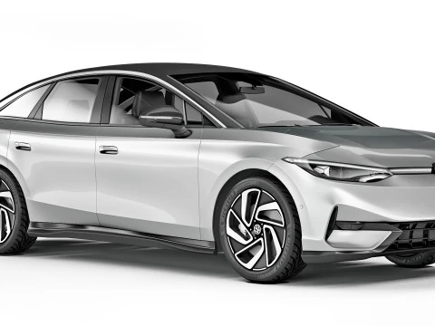 Volkswagen ID7 2024 3D Model