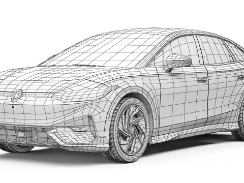 Volkswagen ID7 2024 Modelo 3D