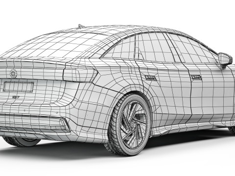 Volkswagen ID7 2024 Modelo 3D