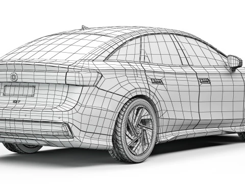 Volkswagen ID7 2024 3D Model