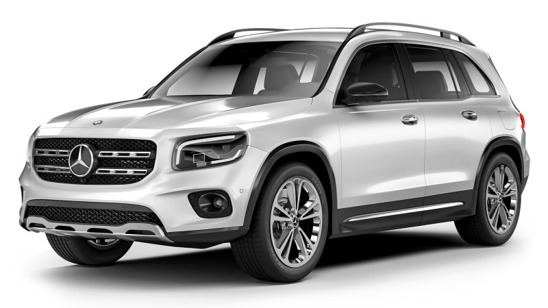 Mercedes-Benz GLB 2020 3D 모델 .c4d .max .obj .3ds .fbx .stl .blend