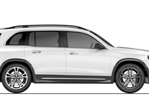 Mercedes-Benz GLB 2020 3D Model