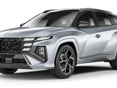 Hyundai Tucson N Line 2024 3D Model