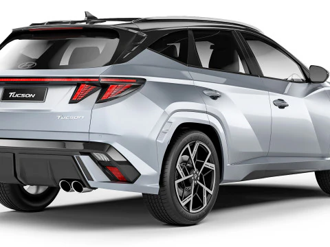 Hyundai Tucson N Line 2024 3D Model