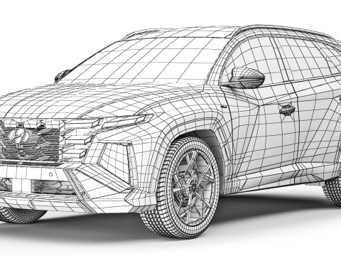 Hyundai Tucson N Line 2024 Modèle 3D