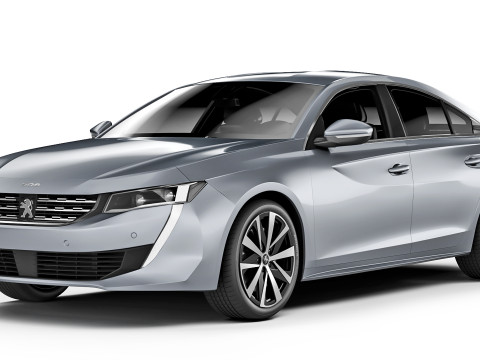 Peugeot 508 2019 3D Model