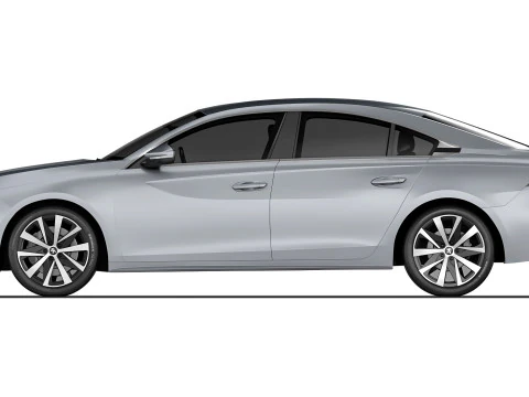 Peugeot 508 2019 3D Model