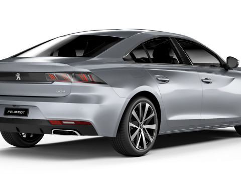 Peugeot 508 2019 3Dモデル