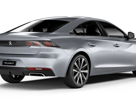 Peugeot 508 2019 3D Model
