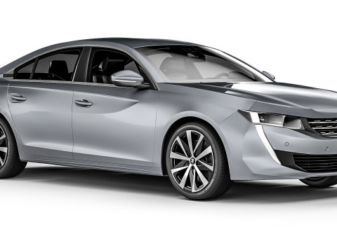 Peugeot 508 2019 3Dモデル