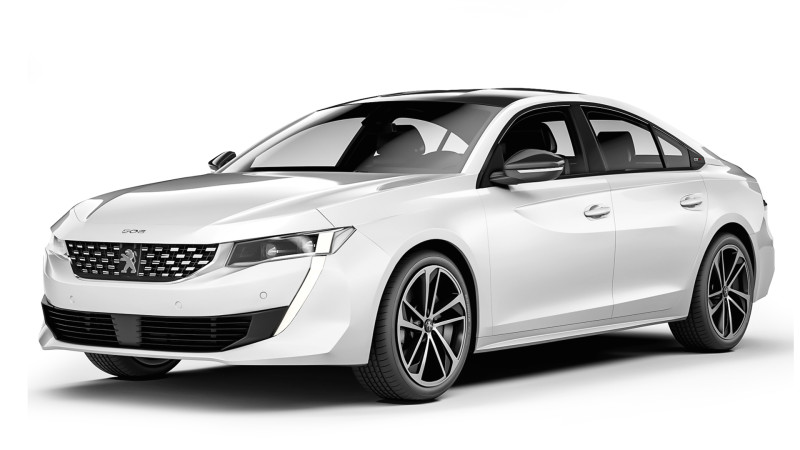 Peugeot 508 GT 2019 3D Model .c4d .max .obj .3ds .fbx .stl .blend