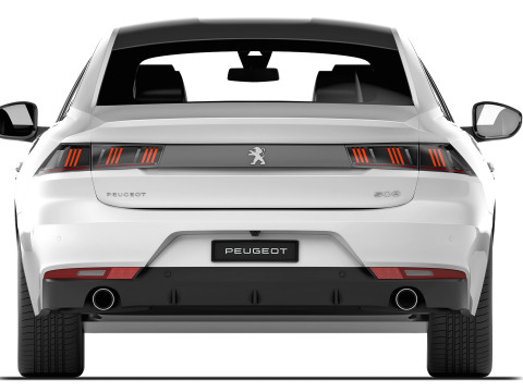 Peugeot 508 GT 2019 3D Model