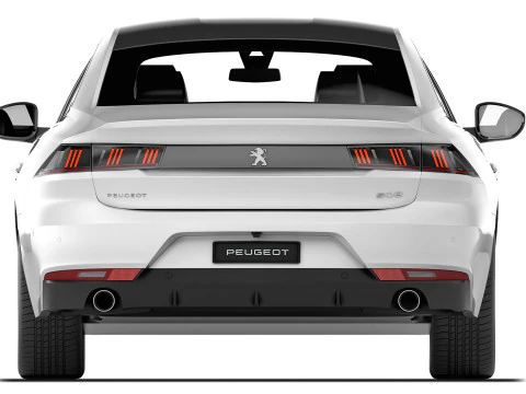Peugeot 508 GT 2019 3D Model