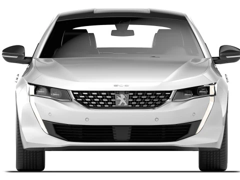 Peugeot 508 GT 2019 3D Model