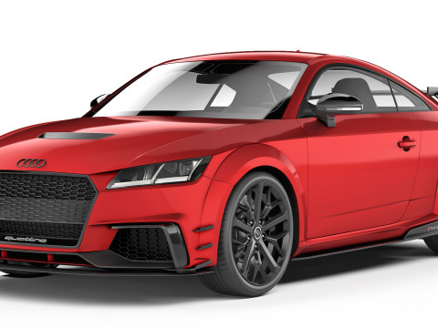 Audi TT RS performance parts 2017 Modelo 3D