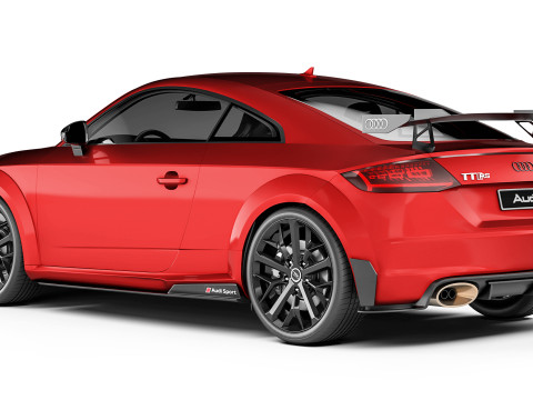 Audi TT RS performance parts 2017 Model 3D