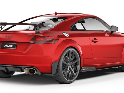 Audi TT RS performance parts 2017 Model 3D