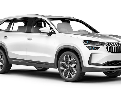 Skoda Kodiaq 2024 3D Model