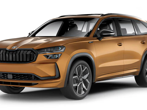 Skoda Kodiaq Sportline 2024 Model 3D